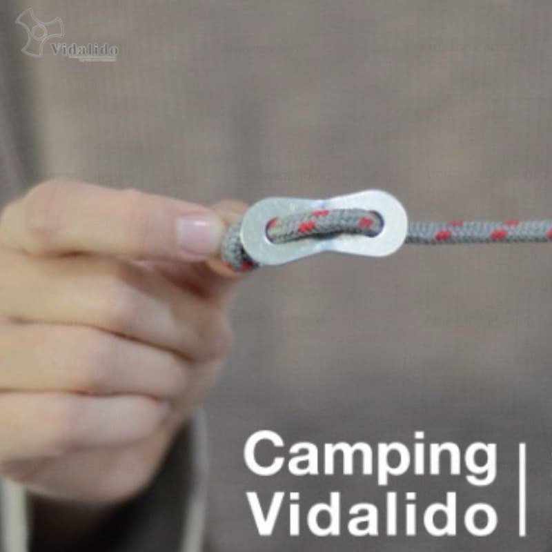 เชือกเต็นท์ Vidalido x CLS ชุด4เส้น ชุด10เส้น หนา 5-6mm พร้อมตัวรั้งอลูมิเนียม แข็งแรง เหนียวทนทาน รูปที่ 3