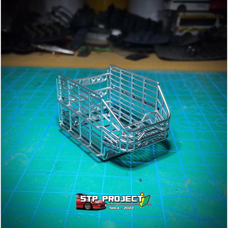 โมเดล คอกสูง สเกล 1/64 สำหรับใส่รถ Dmax majorette รูปที่ 3