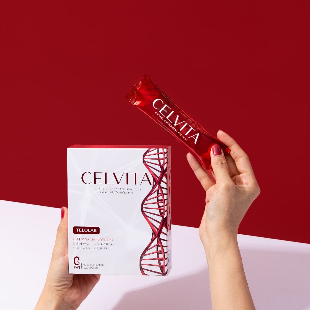 Celvitaอาหารเสริมบำรุงร่างกาย ด้วยสารสกัด Telolab Stemcell ช่วยกระตุ้นการสร้างคอลลาเจน รูปที่ 7