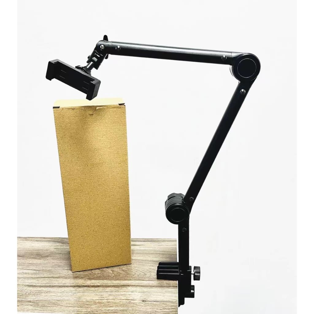 ขาจับโทรศัพท์ แขนจับโทรศัพท์มือถือรุ่นยาว62cm อเนกประสงค์ หนีบโต๊ะ หนีบเตียง ขาตั้งมือถือ รูปที่ 5