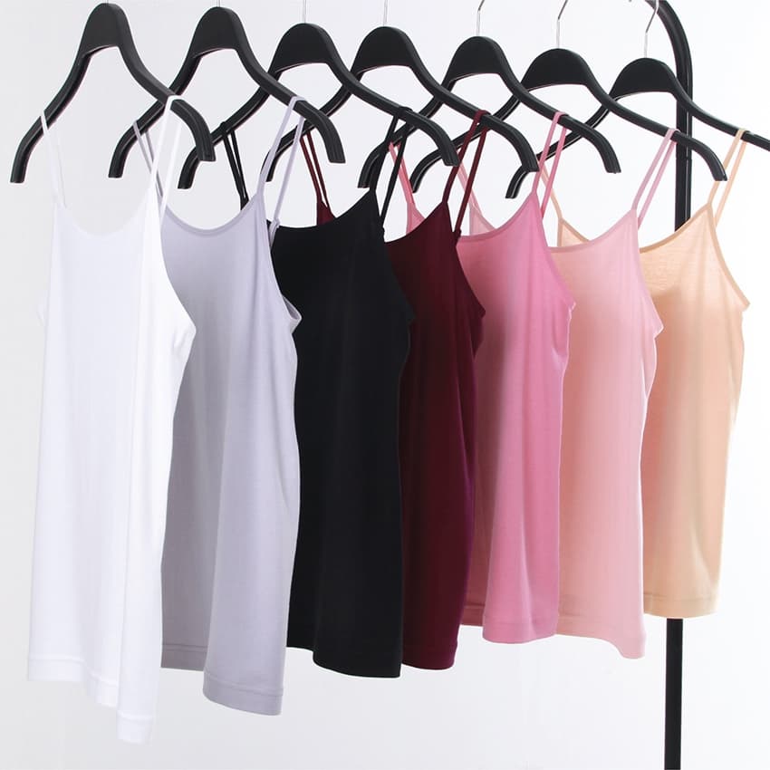 CHERILON EcoWear เชอรีล่อน เสื้อสายเดี่ยว สายเดี่ยว ผ้านุ่มมาก เย็นสบาย ระบายอากาศดี สายบ่าปรับได้ NIC-BSVRY1 NIC-BSVRY3 รูปที่ 3