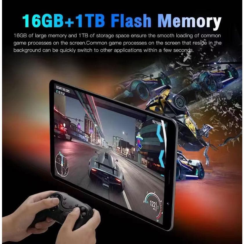แท็บเล็ต ใหม่V62 15000mAh 12 นิ้วแท็บเล็ตพีซี 16GB+1024GB Android 12.0 HD แท็บเล็ตพีซีสนับสนุน WiFi ซิมการ์ด รูปที่ 6