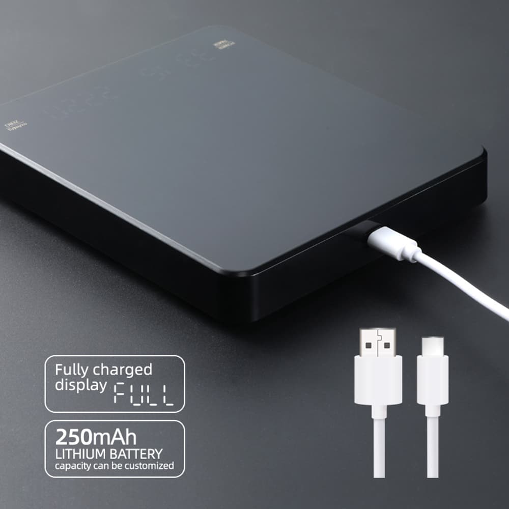 | เครื ่ องชั ่ งกาแฟดิจิตอล Espresso พร ้ อมตัวจับเวลา Smart Kitchen coffee Scale รูปที่ 3