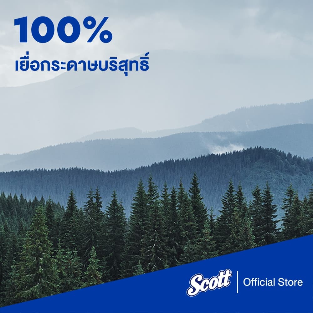 กระดาษเช็ดทำความสะอาดสก๊อตต์®รุ่นลดแบคทีเรีย8 แผ่น 3 แพ็ค x4 Scott Towel Interfold Bacteria Reduction 84Sheets 3 pack x4 รูปที่ 8