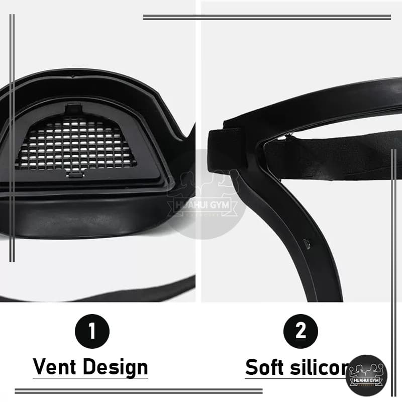 เต็มหน้า เฟสชิว face shield PC ไม่ขึ้นฝ้า กีฬาปั่นจักรยานเฟสชิว ป้องกันแสงแดด กันฝ หน้ากากป้องกัน แบบดี กระจกแข็งแรง แบบ รูปที่ 8