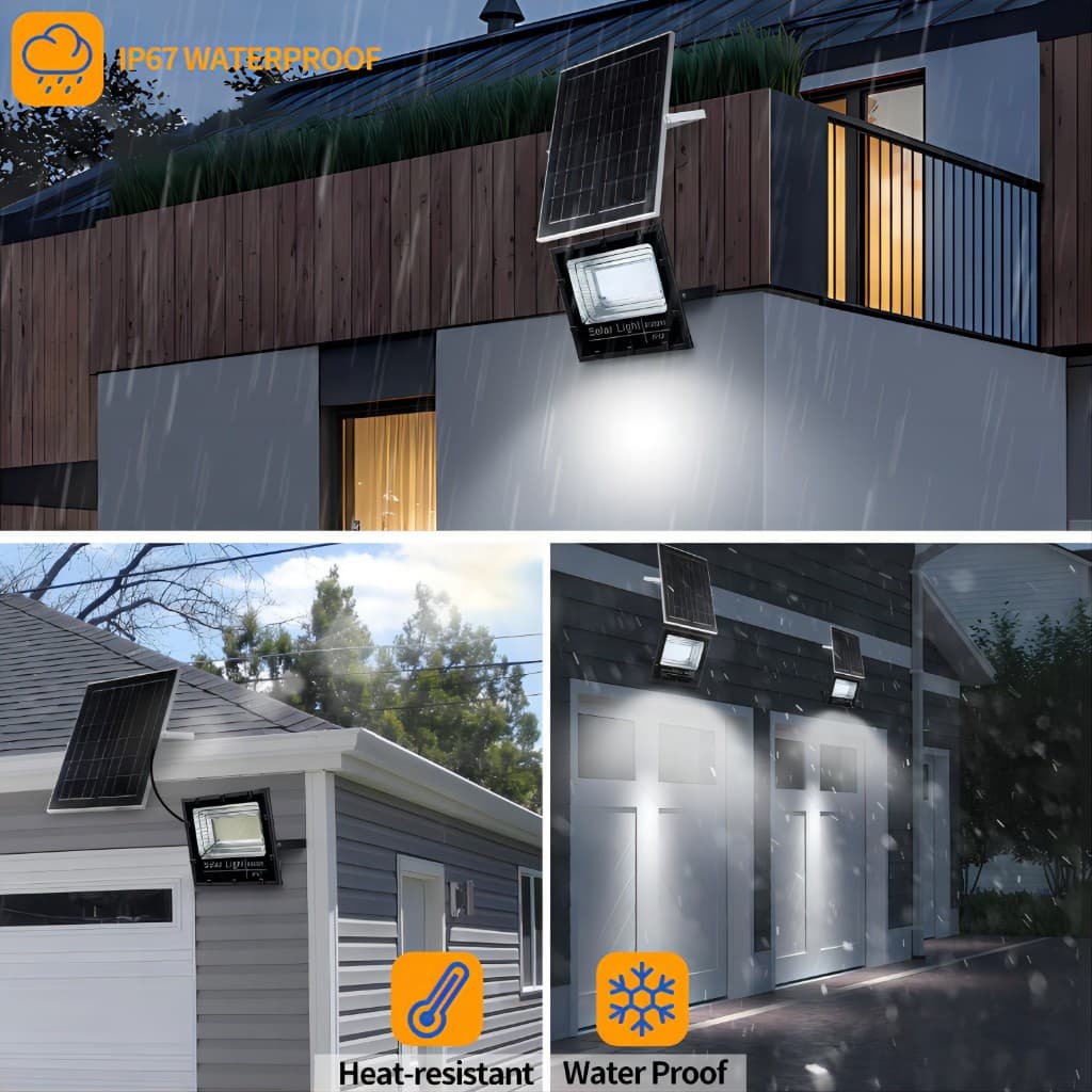 รุ่นใหม่ JP1000w JP-3500w JP-5000 JP-7000w แสงไฟสีขาว ไฟโซลาเซลล์ ไฟพลังงานแสงอาทิตย์ รุ่นอัพเกรดใหม่ รูปที่ 3