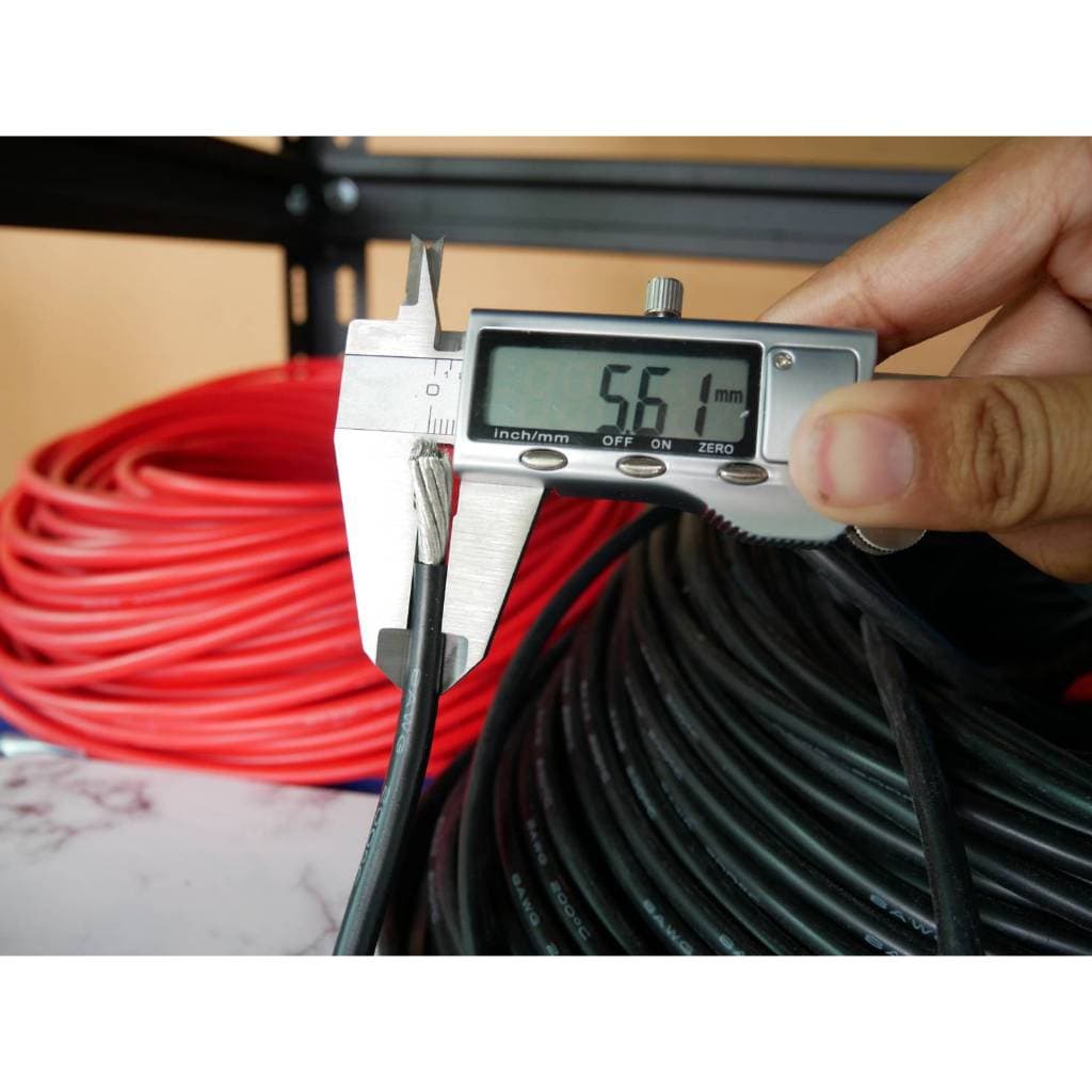20AWG - 24AWG สายไฟซิลิโคน อ่อน ทนความร้อนสูง ทองแดงแท้เคลือบดีบุก รูปที่ 4
