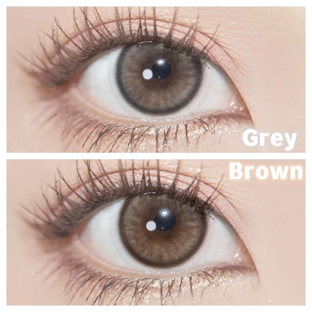 MIDROO คอนแทคเลนส์คอนเทคเลนส์คอนแทคเลนส์สีน้ำตาล 14.0mm กรองแสงคอนแทคเลนส์ pretty 1ค รูปที่ 5