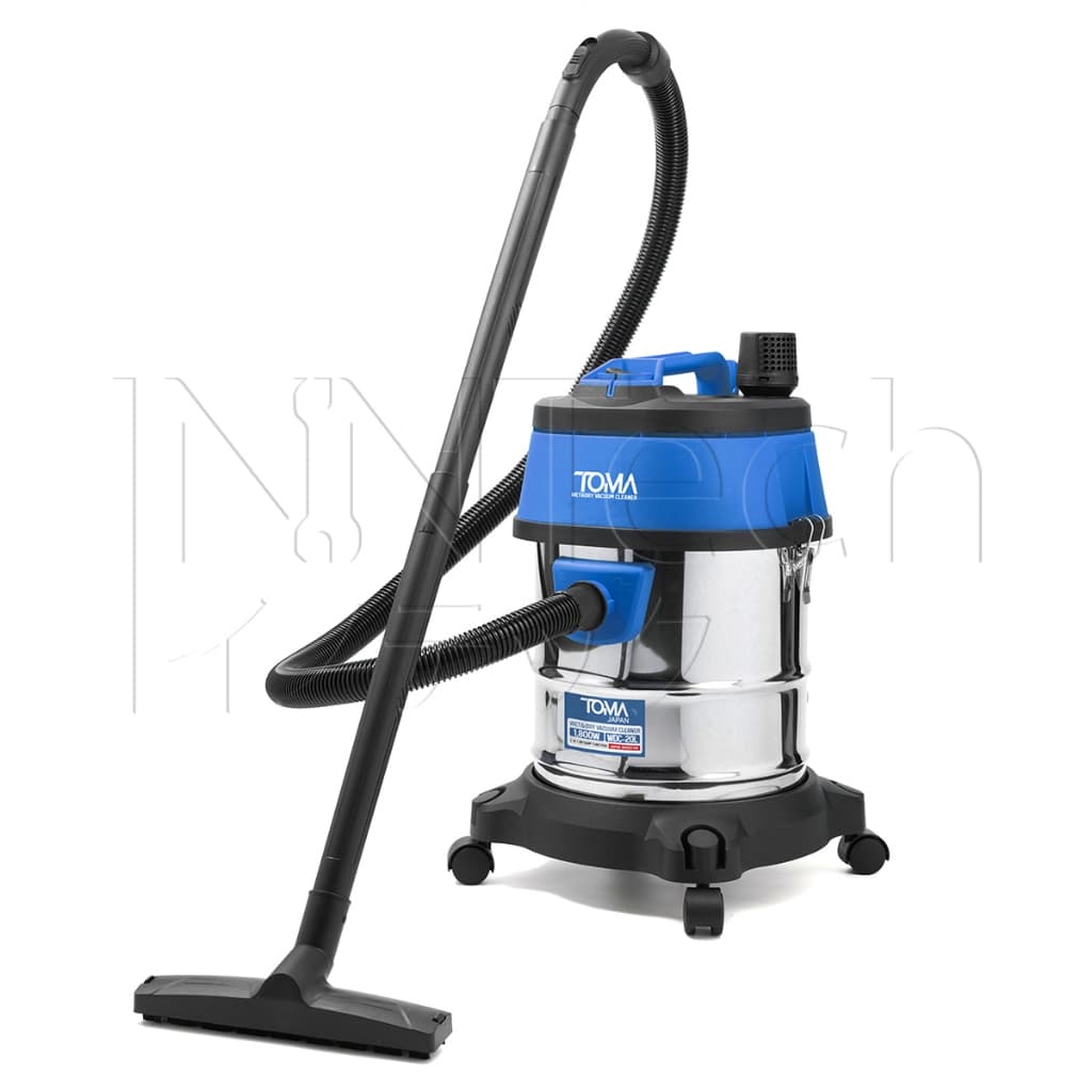 TOMA JAPAN เครื่องดูดฝุ่น 20 ลิตร 1,800 วัตต์ Wet & Dry Vacuum Cleaner รุ่น WDC-20L ถังสแตนเลส ดูดเปียก ดูดแห้ง รูปที่ 2