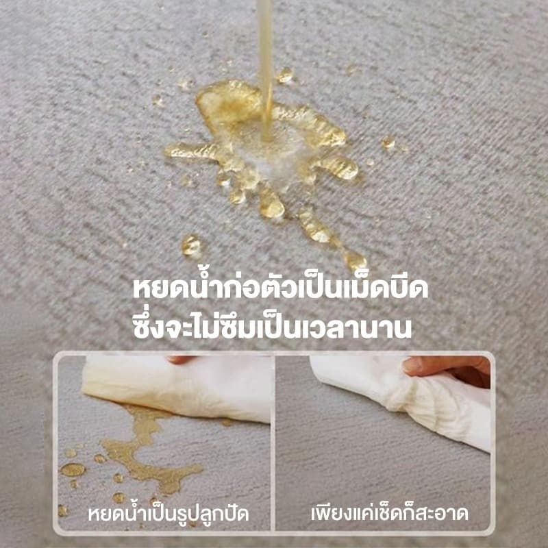โปร พรมปูพื้น 3D ขนอัดเรียบ พรหมปูพื้นห้อง พรมห้องนอน พรมขนนุ่ม พมปูพื้นห้อง พรมปูพื้นสี่เหลี่ยมผืนผ้า พรมนุ่ รูปที่ 4