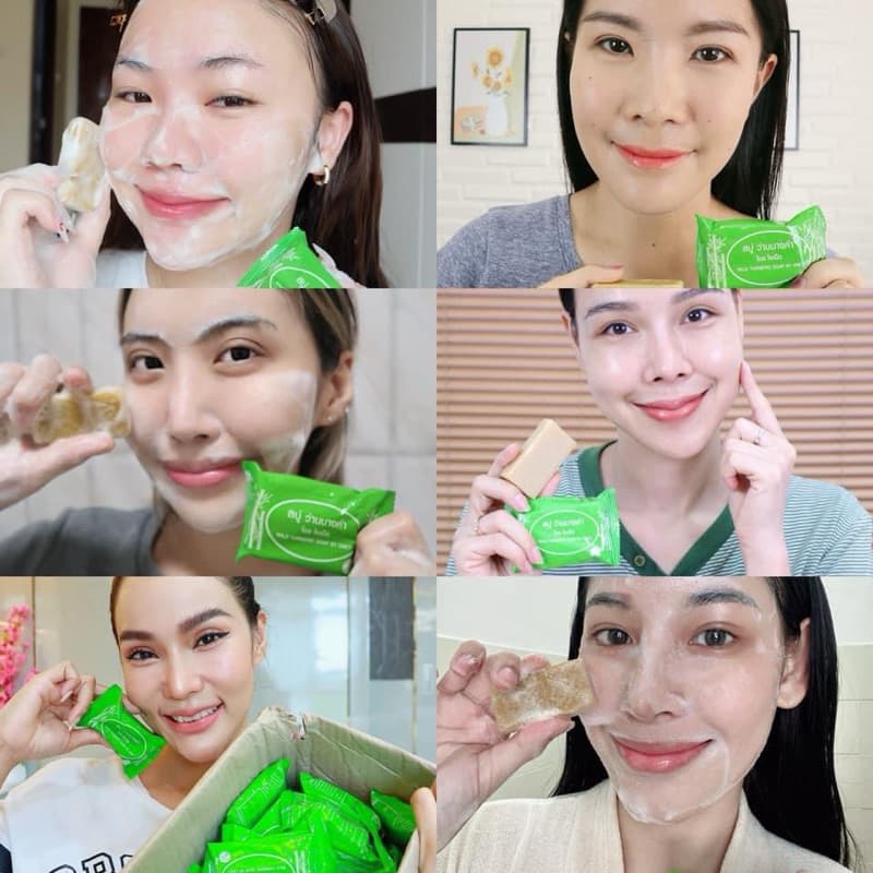 ของแท้ สบู่ว่านนางคำ 10 ก้อน 100.- ขัดผิว สิว ฝ้ากระ กลิ่นตัวหาย ฟอกทั้งหน้าและตัว สมุนไพรเต็มก้อน ขนาด27กรัม รูปที่ 6