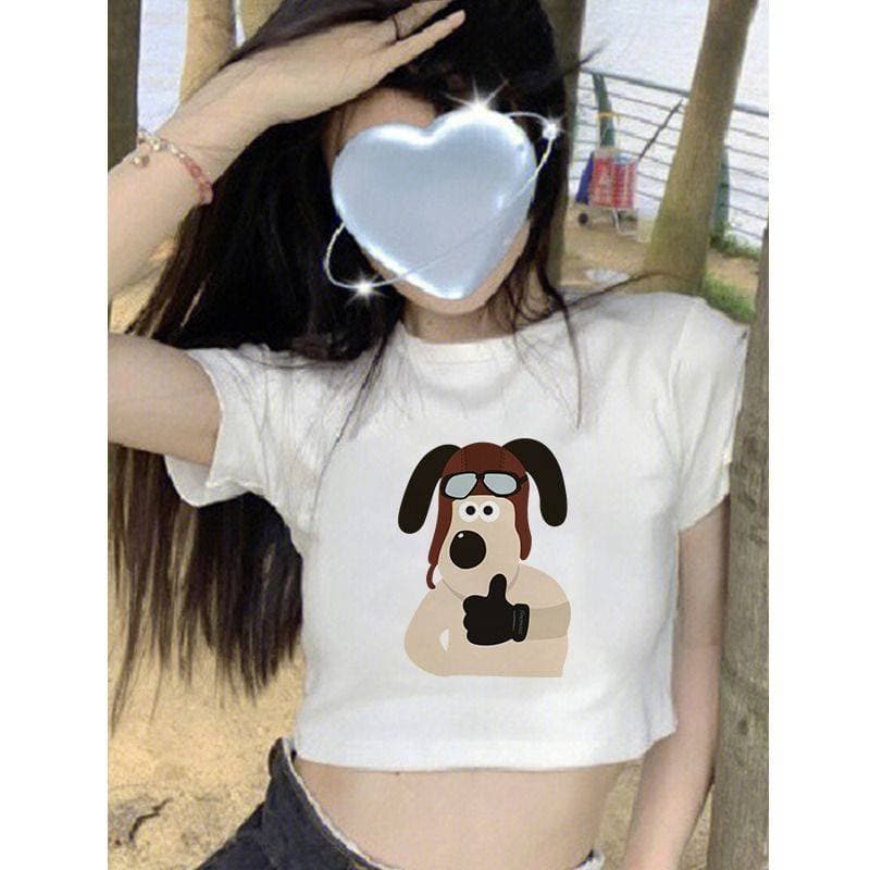 เสื้อคู่ เสื้อยืด คอกลมวินเทจ แขนสั้น เสื้อคู่แฟน E8007-ES8007 รูปที่ 7