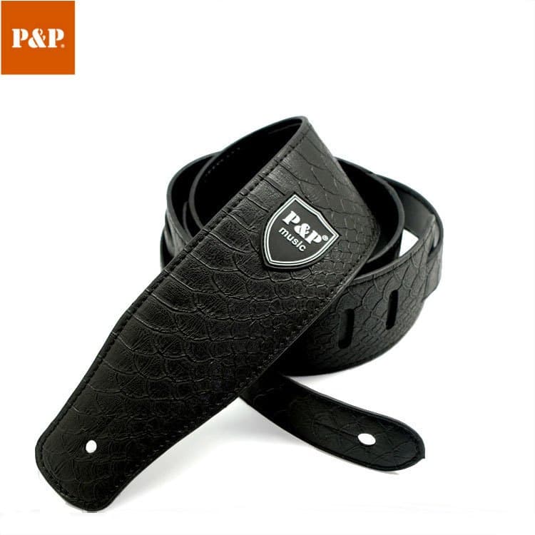 สายสะพายกีต้าร์ P&P Music หนังPU เกรดพรีเมี่ยม ลายสวย ปรับขนาดความยาวได้ ฟรีปิ๊กกีต้าร์ พร้องส่ง รูปที่ 8