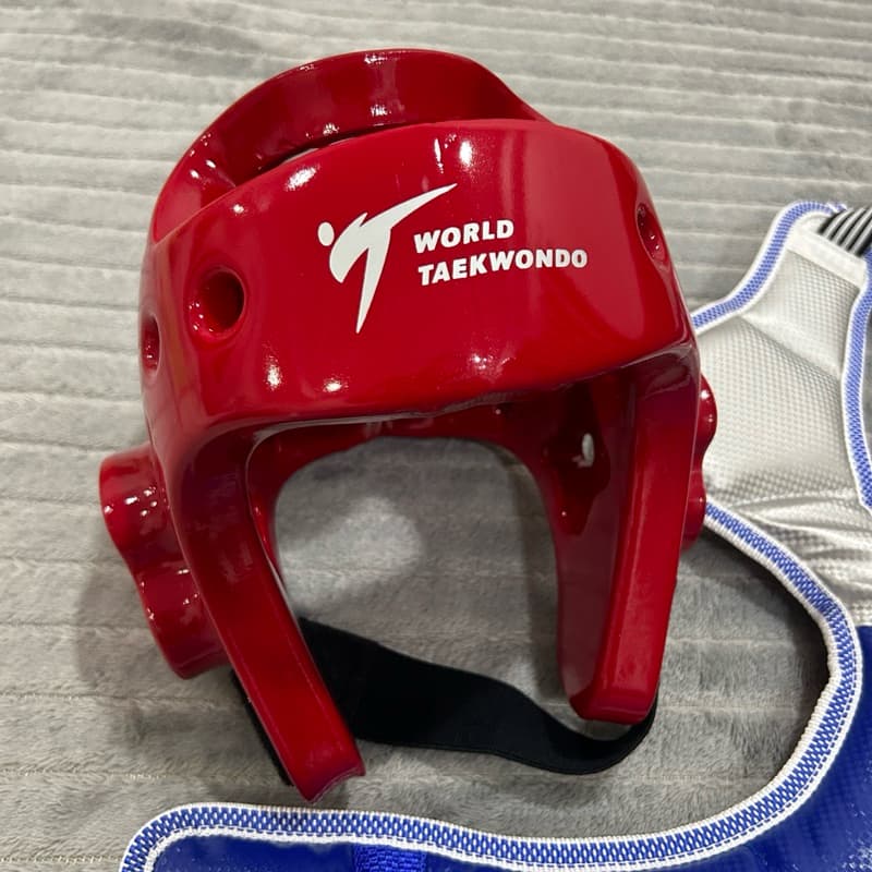 หมวกเทควันโด WORLD TAEKWONDO หมวก เฮดการ์ด Head Guard อุปกรณ์ป้องกันศีรษะ คาราเต้ เทควันโด หมวกWTF รูปที่ 5