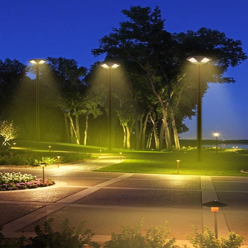 ไฟถนนโซล่าเซลล์ ไฟ UFO สว่างยันเช้า พลังงานแสงอาทิตย์ UFO Solar Light สว่าง360องศา ประกัน 1 ปี รูปที่ 7