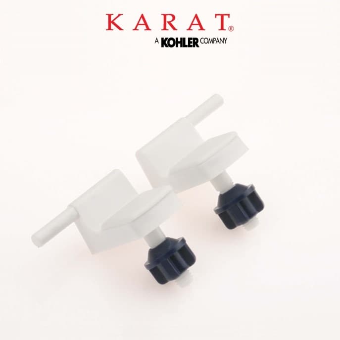 GS1052469-WK - KARAT ชุดหูฝารองนั่ง รุ่นราล์วโบล์, อีลองเกต รูปที่ 1