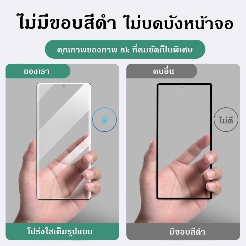 ฟิล์มกระจกหน้าจอเต็มจอ 9D สำหรับ Samsung Galaxy A03S A05s A6 A12 A13 A14 A15 A24 A25 A34 A35 A42 A54 A55 A80 A91 กันรอยก รูปที่ 3
