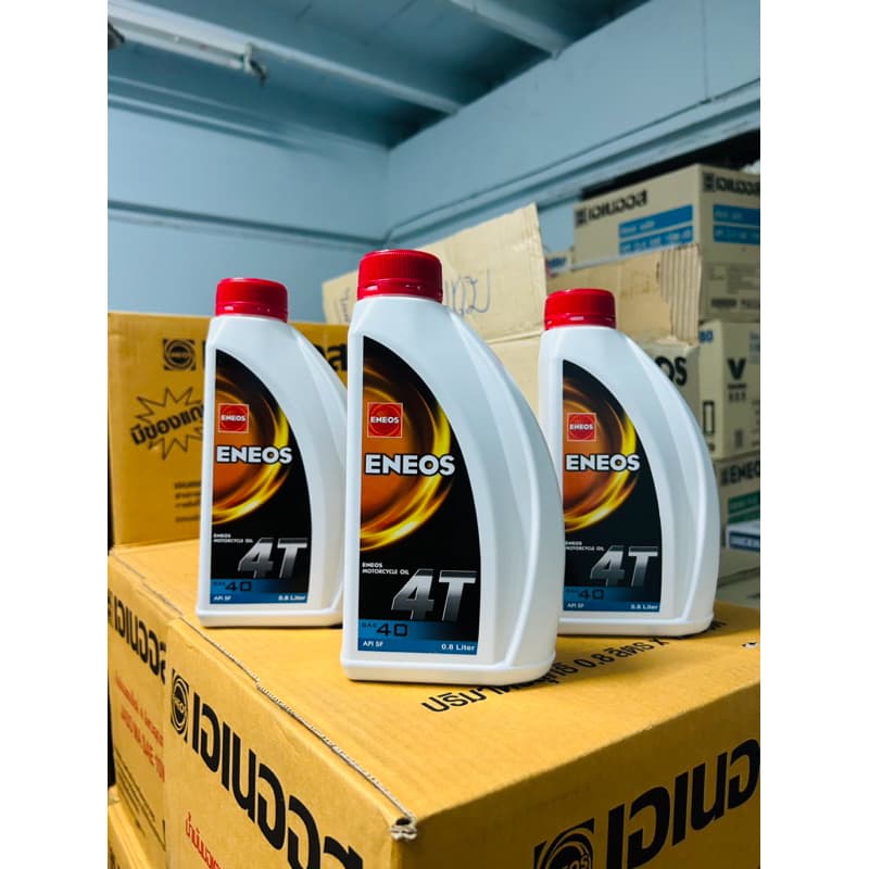 น้ำมันเครื่องมอไซค์ ENEOS 4T SAE40 JASO MA API SF ขนาด 0.8 ลิตร เกรดเดี่ยวสำหรับรถมอเตอร์ไซค์ 4 จังหวะ รูปที่ 4