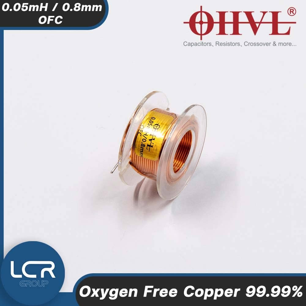 OHVL Air Coil Type #1 0.05-1.0mH 0.8mm อินดักเตอร์ ตัวเหนี่ยวนำ ทนอุณหภูมิสูง Inductor OFC Oxygen Free Copper รูปที่ 4