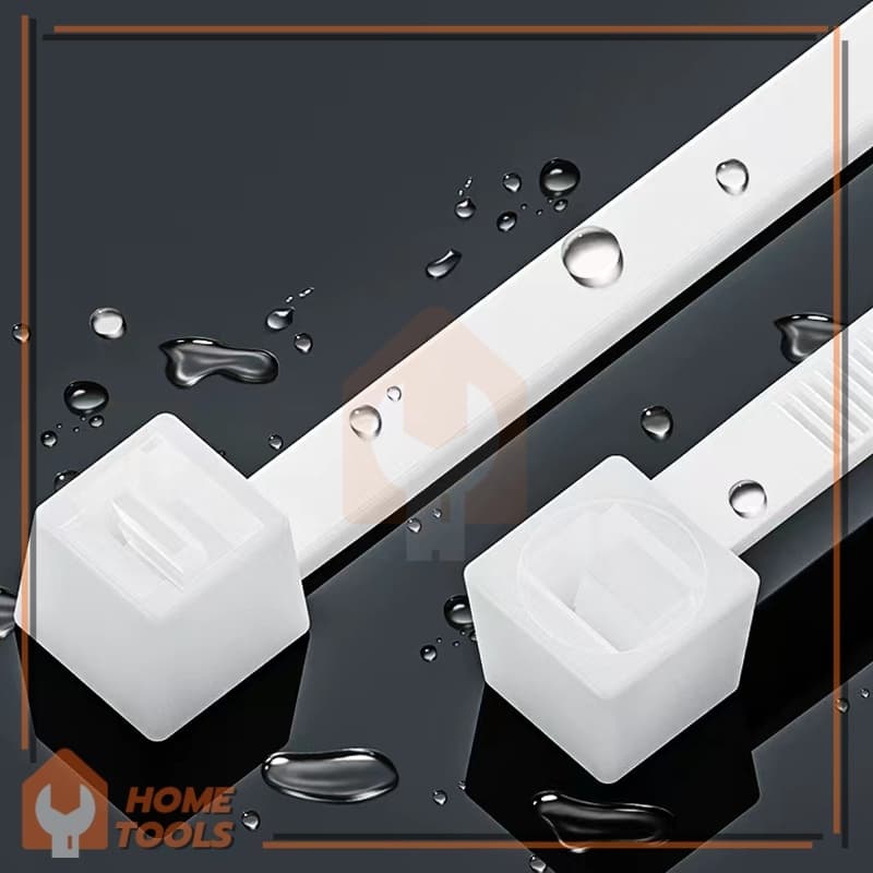 Cable Ties ทนทาน สายเคเบิ้ลไทร์ ที่รัดสายไฟ วัสดุคุณภาพสูง ใช้งานง่าย เครื่องมือและอุปกรณ์ สายรัดพลาสติก รูปที่ 6
