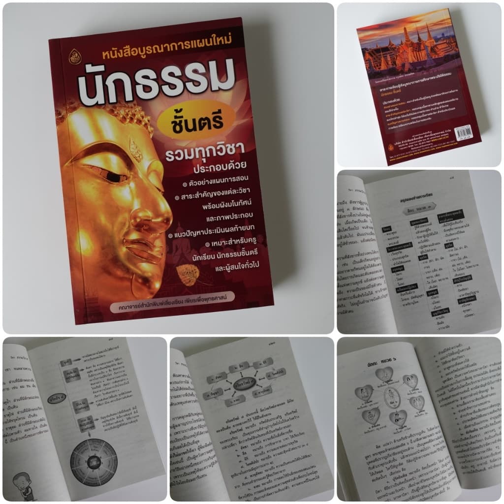หนังสือนักธรรม บูรณาการแผนใหม่ หนังสือธรรมะ บจ.สำนักพิมพ์เลี่ยงเชียง รูปที่ 1