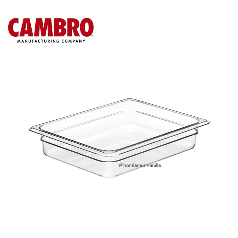Cambro Food Pan and Lid กล่องบรรจุอาหาร โพลีคาร์บอนเนต ทรงสีเหลี่ยมพร้อมฝาปิด รุ่น Camware Food Pan Seal Cover รูปที่ 5