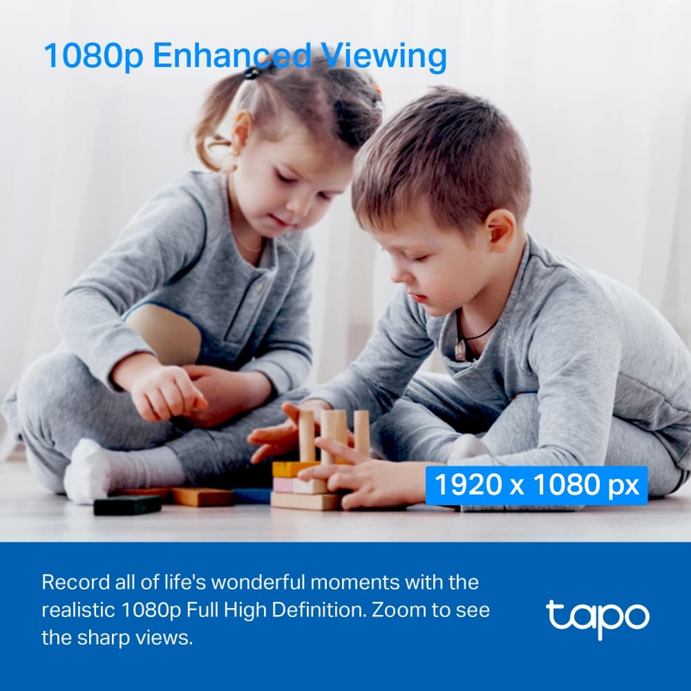 กล้องวงจรปิด WiFi หมุนได้ TP-Link Tapo C200C 1080P Full HD Night Vision ดูผ่านมือถือ รูปที่ 5