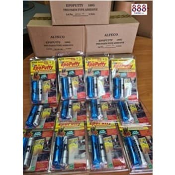 รักเลย กาวมหาอุด 100กรัม ALTECO ‼ถูกที่สุด‼ กาวตราช้างกาว อีพ๊อกซี่ กาวอุดรอยรั่ว รอยแตกร้าว Epoxy Putty รูปที่ 6