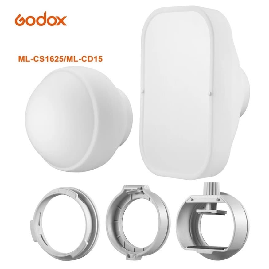 GODOX ML-CS1625/ML-CD15เต็นท์แบบนิ่ม3อะแดปเตอร์สำหรับถ่ายภาพแสงแฟลชสตูดิโอถ่ายภาพบุคคลสตรีมสด รูปที่ 1