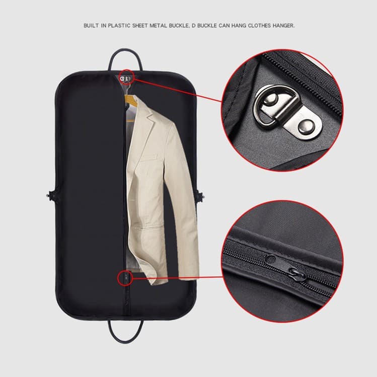 ชุดสูท ชุดเก็บ ฝาครอบกันฝุ่น ปกเสื้อผ้า พกพา ท่องเที่ยว ถุงเก็บฝุ่น storage bag รูปที่ 3