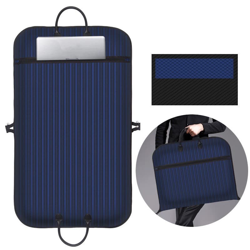 ชุดสูท ชุดเก็บ ฝาครอบกันฝุ่น ปกเสื้อผ้า พกพา ท่องเที่ยว ถุงเก็บฝุ่น storage bag รูปที่ 6