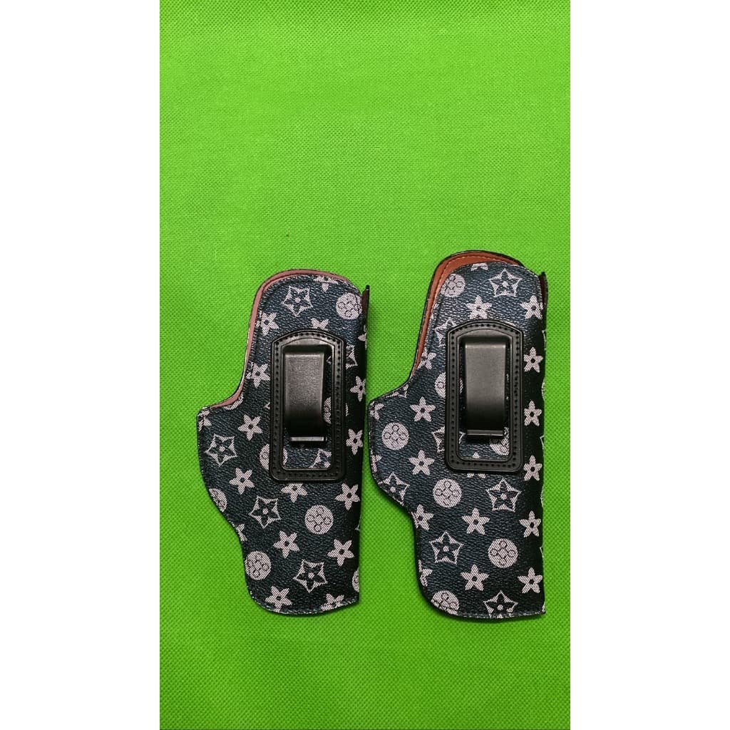 ซองพกใน ซองปืนพกในลายหลุยส์ มีทั้งข้างซ้ายขวา ขอบดำ (glock cz 357 38 911 P365 Lcp ชิพ 21a 238 p938 P320*ทุกรุ่น*) รูปที่ 7