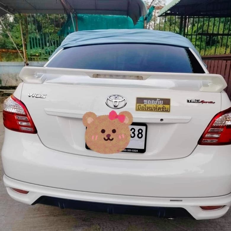 แม่เหล็กติดรถ และ สติ๊กเกอร์ติดรถ ขออภัย มือใหม่หัดขับ แผ่นแม่เหล็กมือใหม่ รถไม่เป็นรอย มี 2แบบแผ่นแม่เหล็กและสติ๊กเกอร์ รูปที่ 8