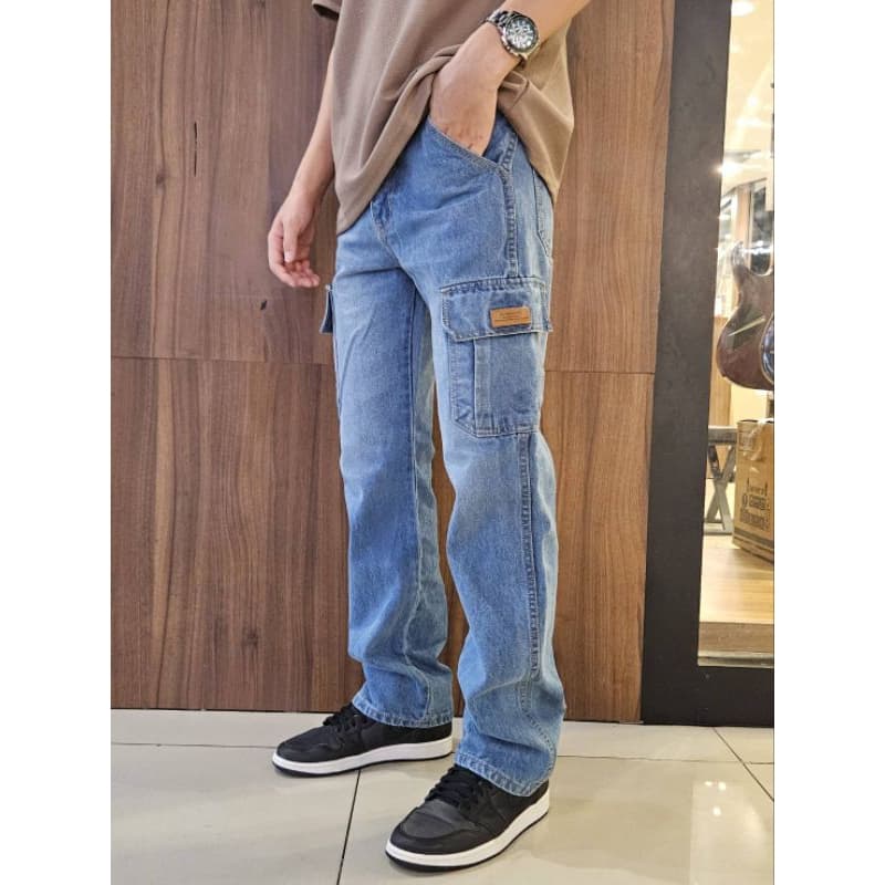 กางเกงคาร์โก้ขายาวWinsman กระบอกกลาง รูปที่ 1