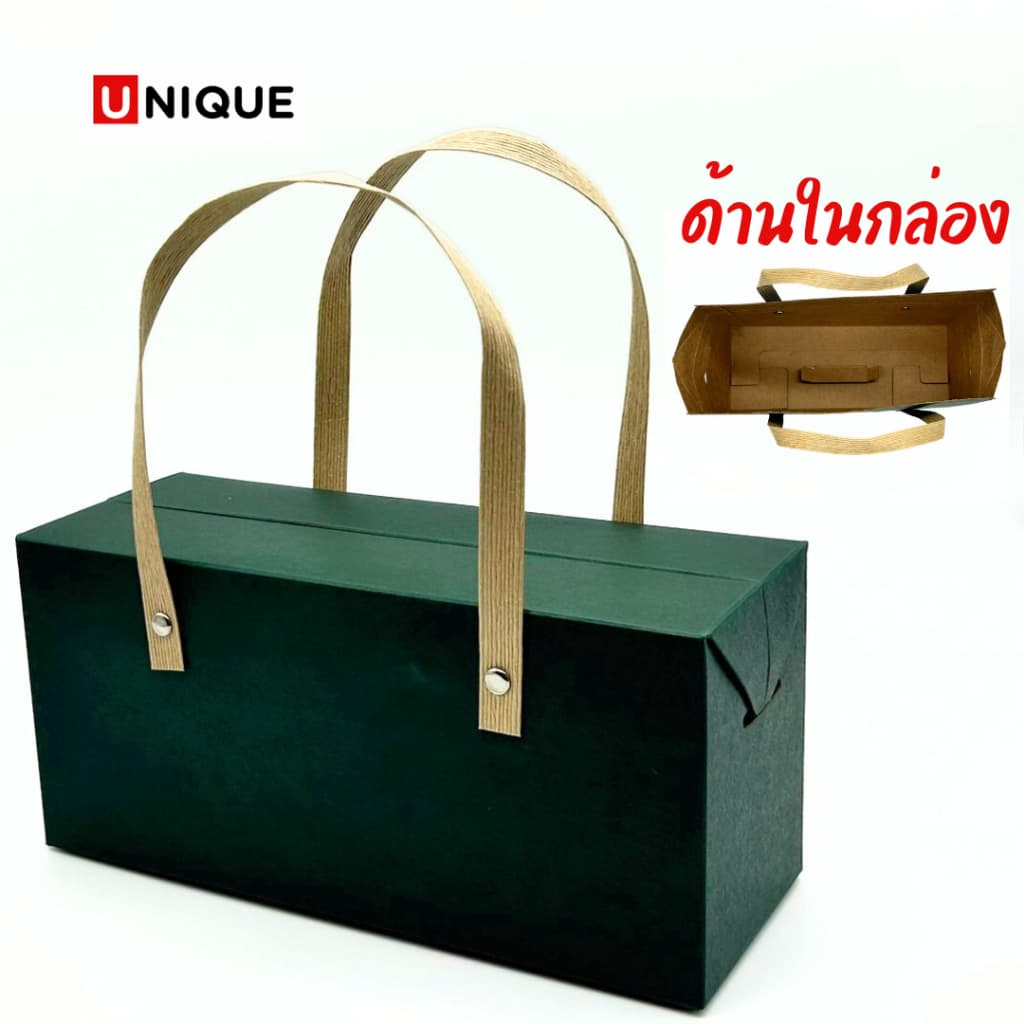 กล่องกระดาษหูหิ้ว กล่องใส่สินค้า ของขวัญ รูปที่ 2