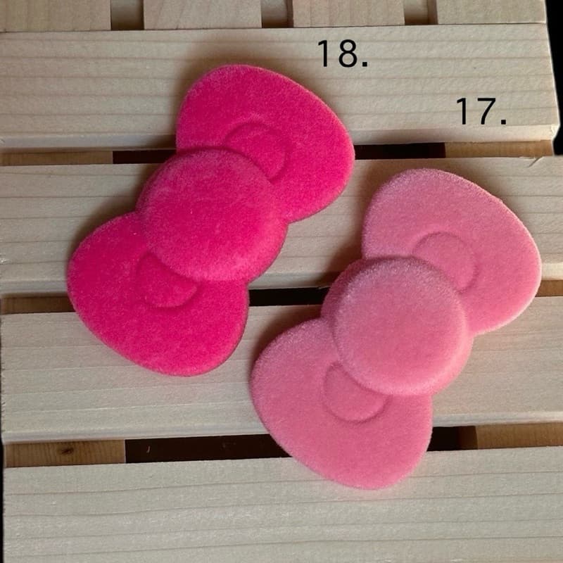 ราคา/ชิ้น B017 กิ๊บติดผม โบว์ติดผม กุหลาบสีชมพู ที่ติดผม ที่หนีบผม เครื่องประดับผม รูปที่ 5