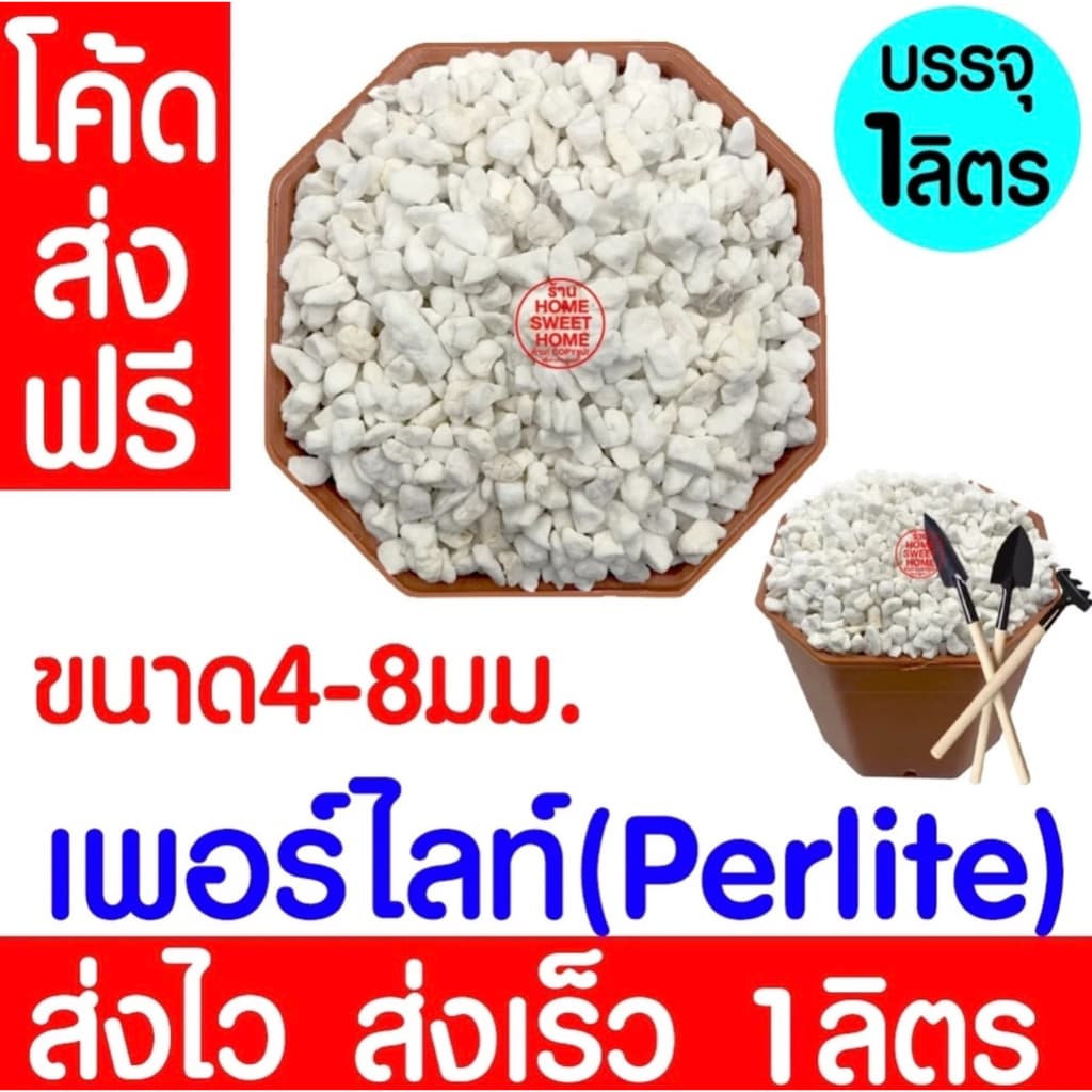 *โค้ด * หินภูเขาไฟ 500กรัม/1L 00/01/02/L/LL เพิ่มความโปร่งให้ดิน หินพัมมิส Pumice วัสดุปลูกผสมดิน กระถาง outlet รูปที่ 7