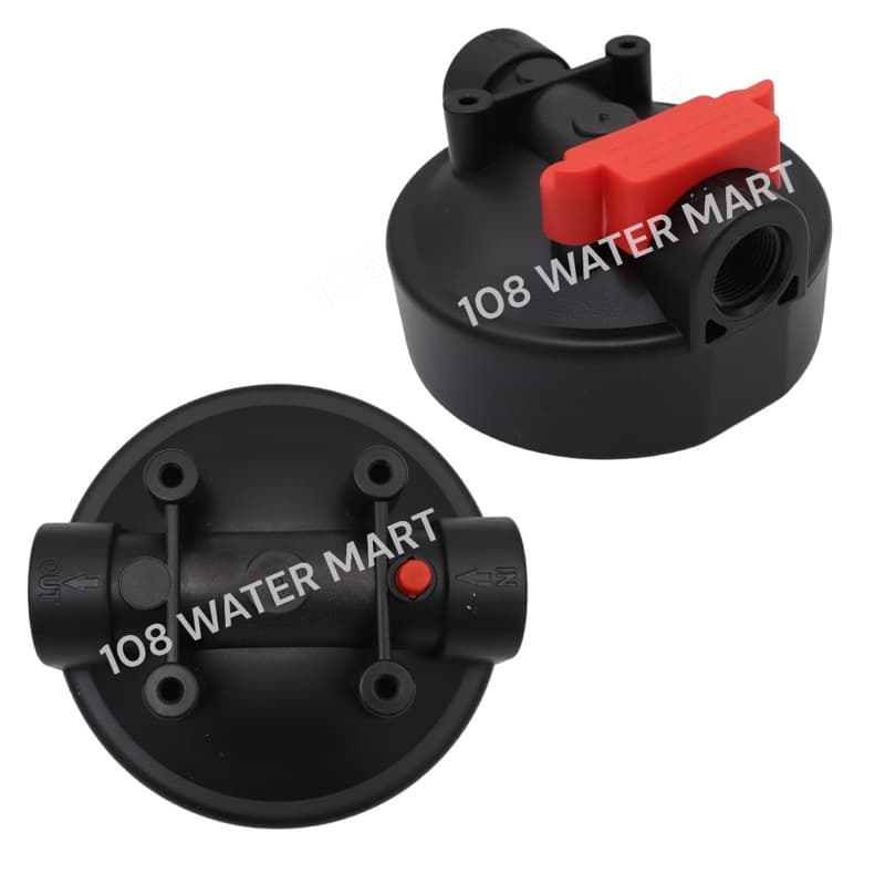 เฮ้าส์ซิ่ง 20 นิ้ว บิกบลู Big Blue Housing Hydromax 2โอริง เกลียวทองเหลือง เกลียวพลาสติก 1" เครื่องกรองน้ำใช้ กระบอกกรอง รูปที่ 4