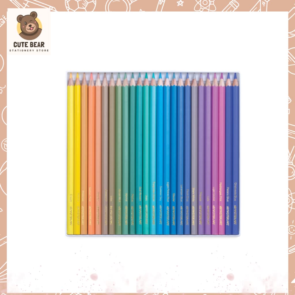 ใหม่! Master Art 50 สี Pastel Set ชุดสีไม้ พาสเทล สีไม้แท่งยาว ชุด 50 สี มาสเตอร์อาร์ต Colour Pencil รูปที่ 6