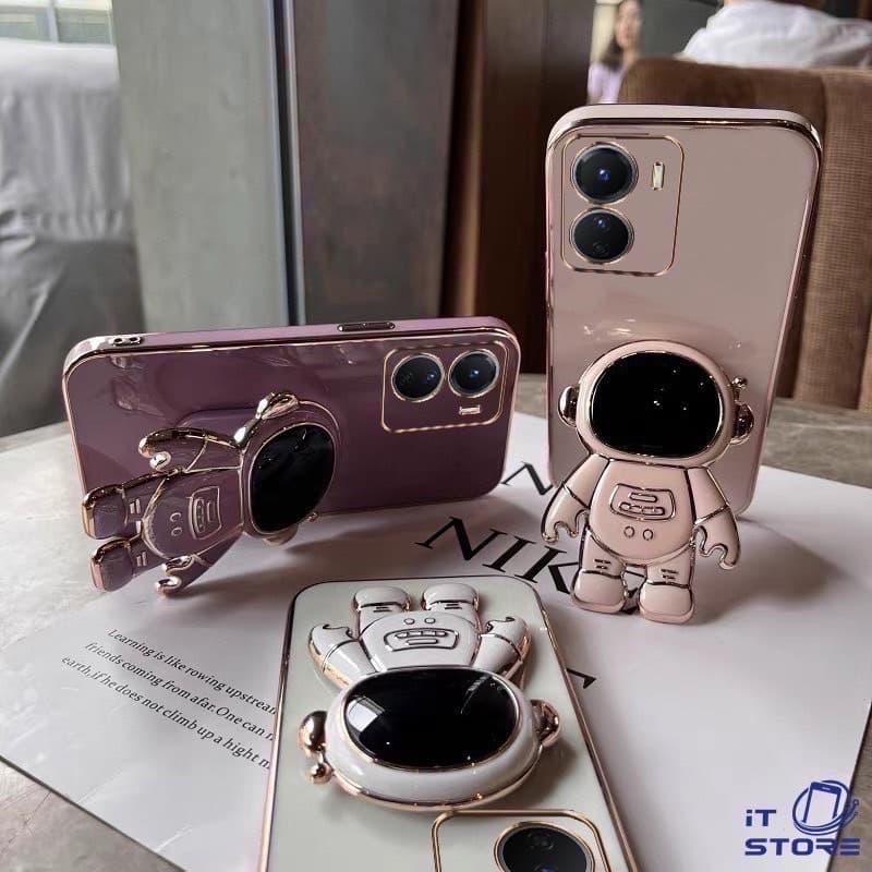 เคส อวกาศ ขาตั้ง สำหรับ samsung A16 A27 A36 A57 A37 A56 A25 A15 A17 A35 A55 S24FE S25FE อวกาศ ขาตั้งได้ แบบนิ่ม สวยหรู รูปที่ 5