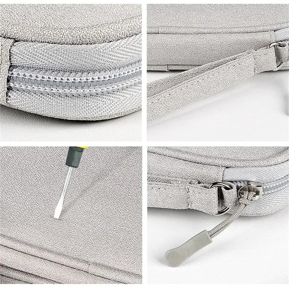 bag organizer แบตสำรอง กระเป๋า เก็บ power bank เคสสายชาร์จ แฟลชไดร์ฟ usb หูฟัง กันน้ำ รูปที่ 4