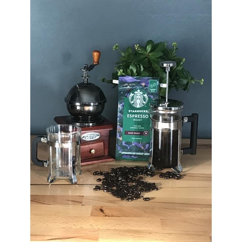 **ถุงตั้ง**Starbucks Espresso Dark Roast Whole bean coffee กาแฟสตาร์บัคคั่วหอม รสเอสเพรซโซ่ ดาร์ก ขนาด 200 กรัม รูปที่ 4