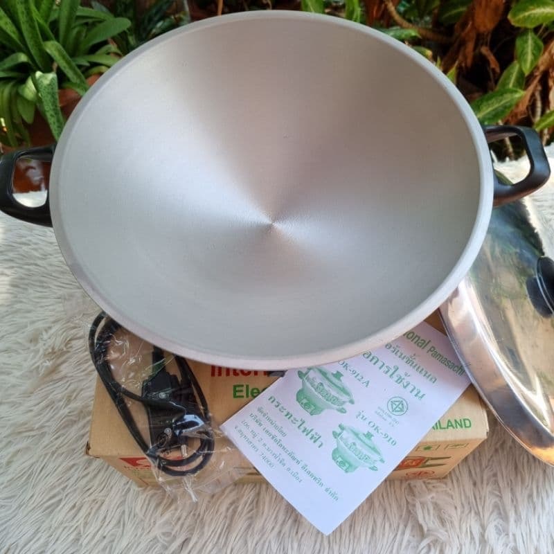 กระทะไฟฟ้า 12"นิ้ว InterNational รุ่น OK-912 รูปที่ 6