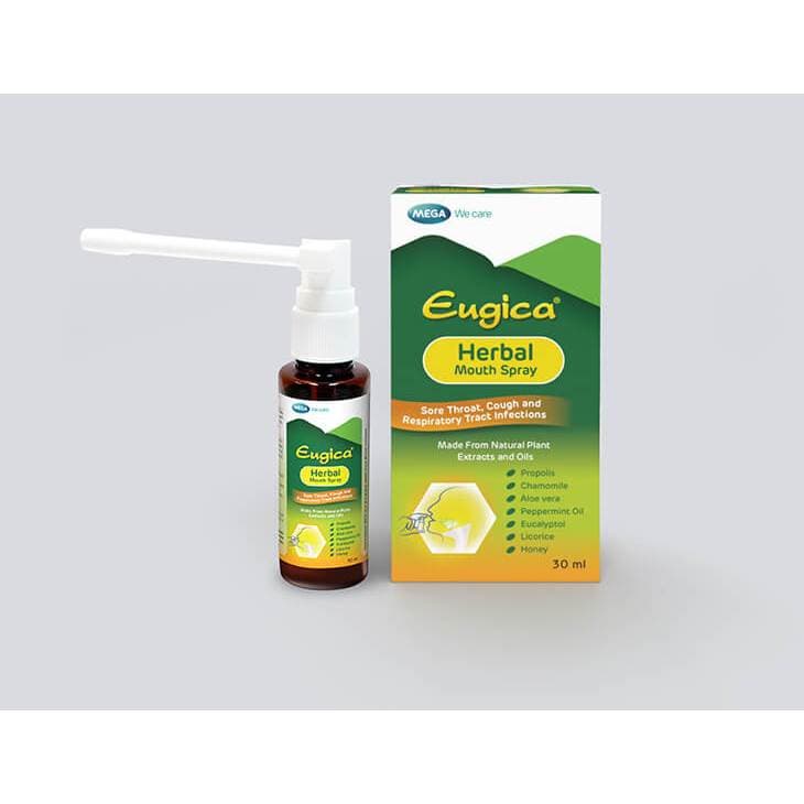 MEGA We care เมก้าวีแคร์ Eugica Coff /Mouth spray /NASAL SPRAY /Ivy Syrup ยูจิก้า เฮอร์บอล #L1 รูปที่ 4