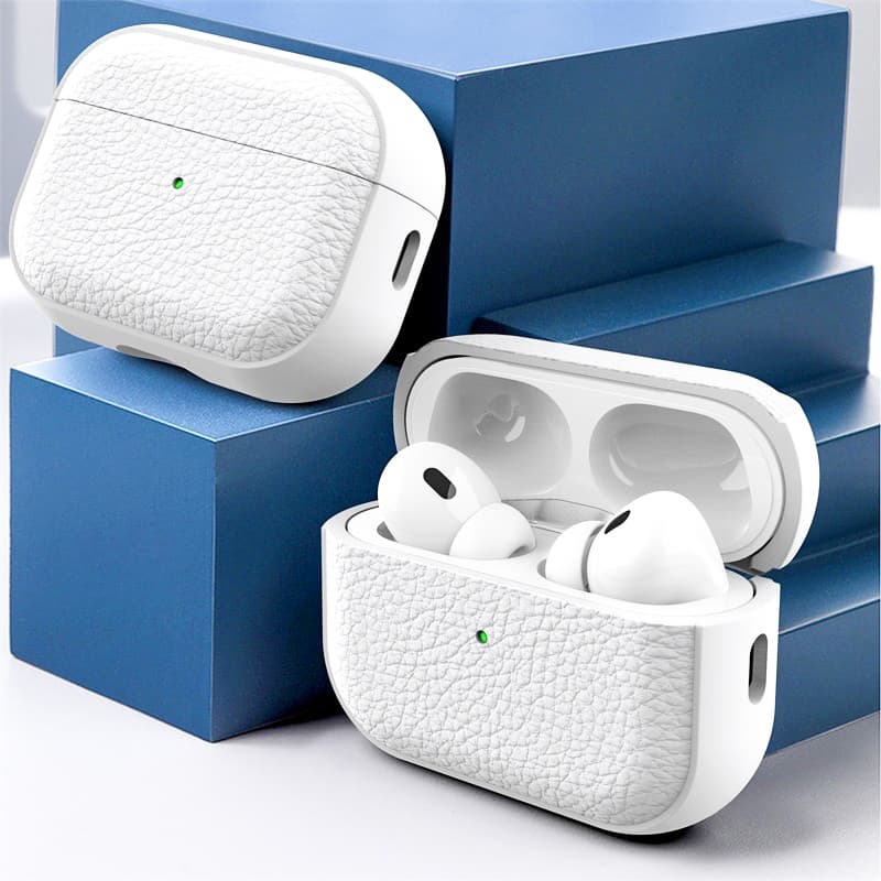 เคส AirPods 4 และ AirPods Pro 3 Case TPU ลายหนัง สำหรับ AirPods 4 / 4ANC / 3 / 2 / 1 / Pro / Pro2 รูปที่ 4