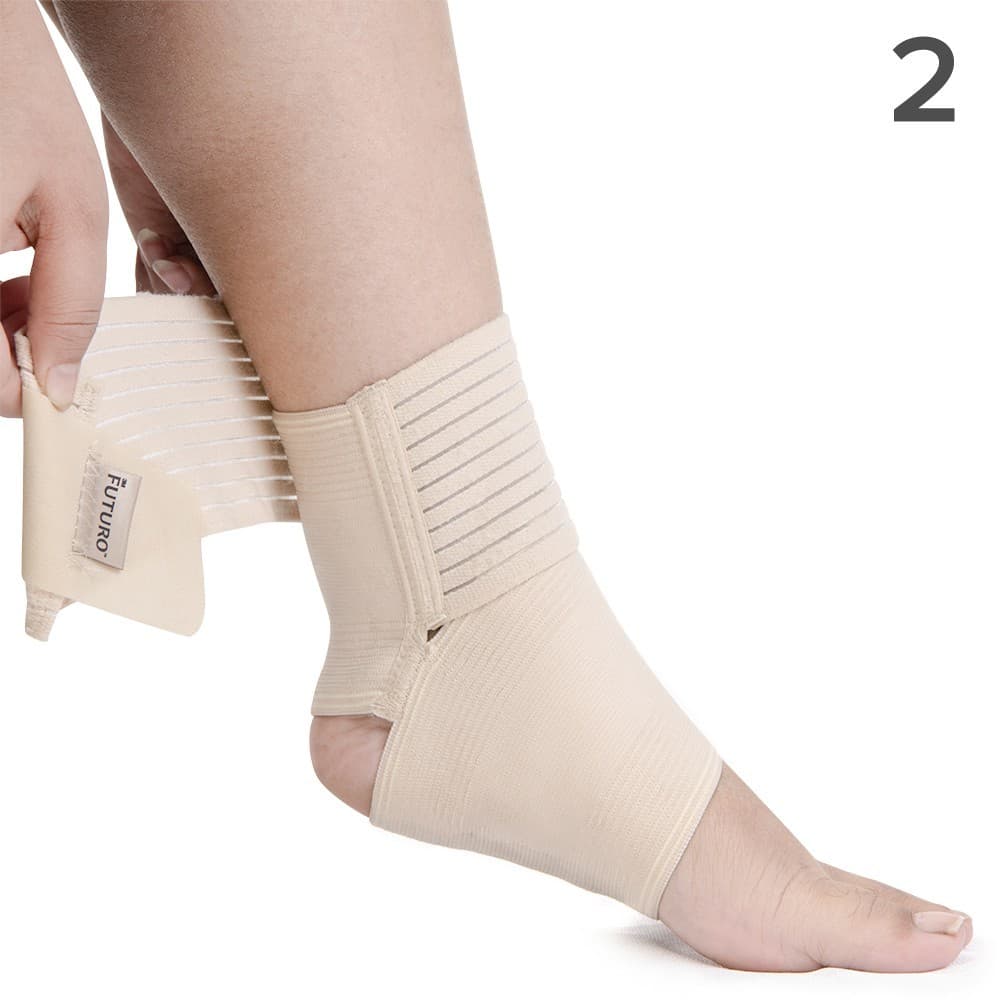 Futuro Ankle พยุงข้อเท้า ชนิดสวม FUTURO Wrap Around Ankle Futuro Elastic Knit Ankle #L1 รูปที่ 6
