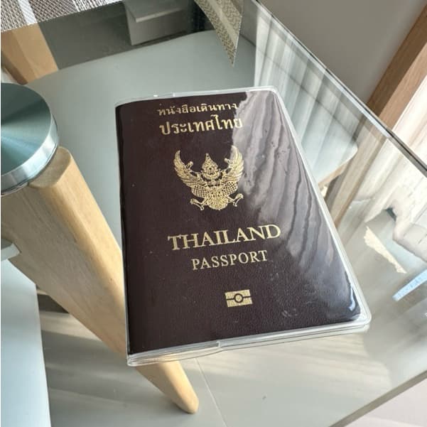 ปกพาสปอร์ต ซองใส่พาสปอร์ต เกรดดี กันน้ำ เคสพาสปอร์ต Passport ปกหนังสือเดินทาง ปกสมุด ออกใบกำกับภาษีได้ รูปที่ 2