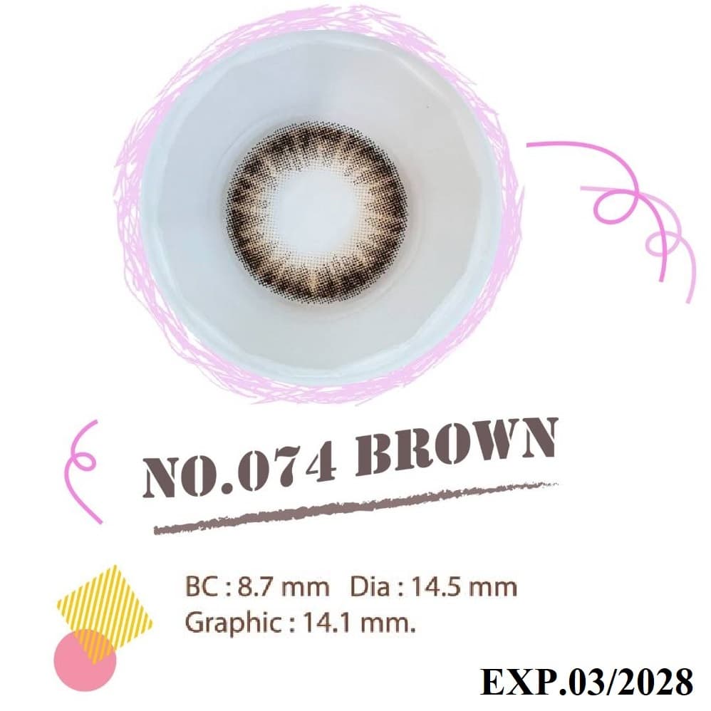 Maxim Sof Eye NO.73 / NO.74 เลนส์สีราย 1 เดือน รูปที่ 6