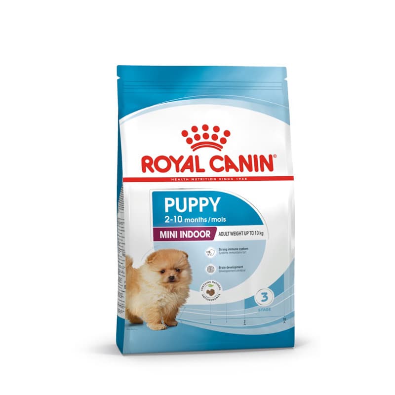 Royal canin Mini indoor puppy 3 kg.ลูกสุนัข พันธุ์เล็กเลี้ยงในบ้าน อายุ 2 - 10 เดือน รูปที่ 3