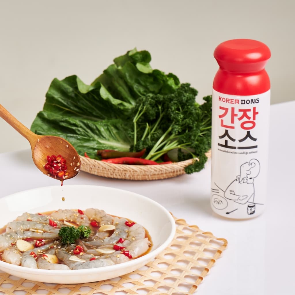 koreadong โคเรียดอง น้ำดองซีอิ๊วเกาหลี จำนวน 1 ขวด ขนาด 500g รูปที่ 3